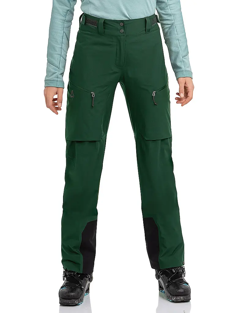 SCHÖFFEL | Pantalon de randonnée pour femmes Milagle 3L | Vert foncé