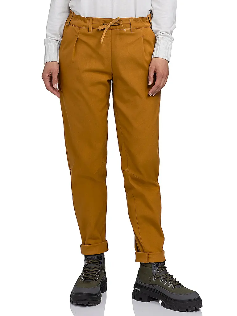 SCHÖFFEL | Pantalon de randonnée pour femmes Style Oaktree | Moutarde