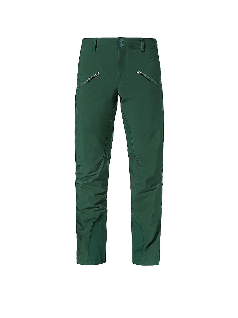SCHÖFFEL | Pantalon de randonnée softshell Milagle pour hommes | Vert foncé