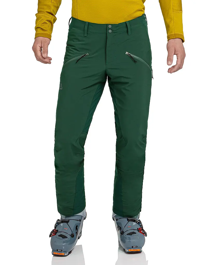 SCHÖFFEL | Pantalon de randonnée softshell Milagle pour hommes | Vert foncé