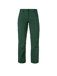 SCHÖFFEL | Pantalon de randonnée softshell pour femmes Milagle | Vert foncé