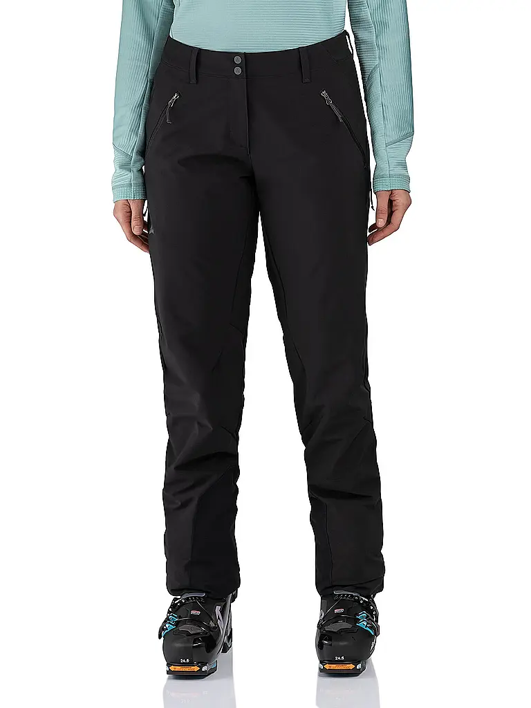 SCHÖFFEL | Pantalon de randonnée softshell pour femmes Milagle | Noir