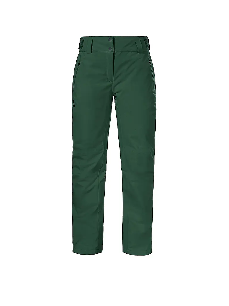 SCHÖFFEL | Pantalon de ski femme Style Pine | Vert foncé
