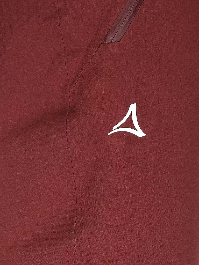 SCHÖFFEL | Pantalon de ski femme Weissach L | Rouge foncé