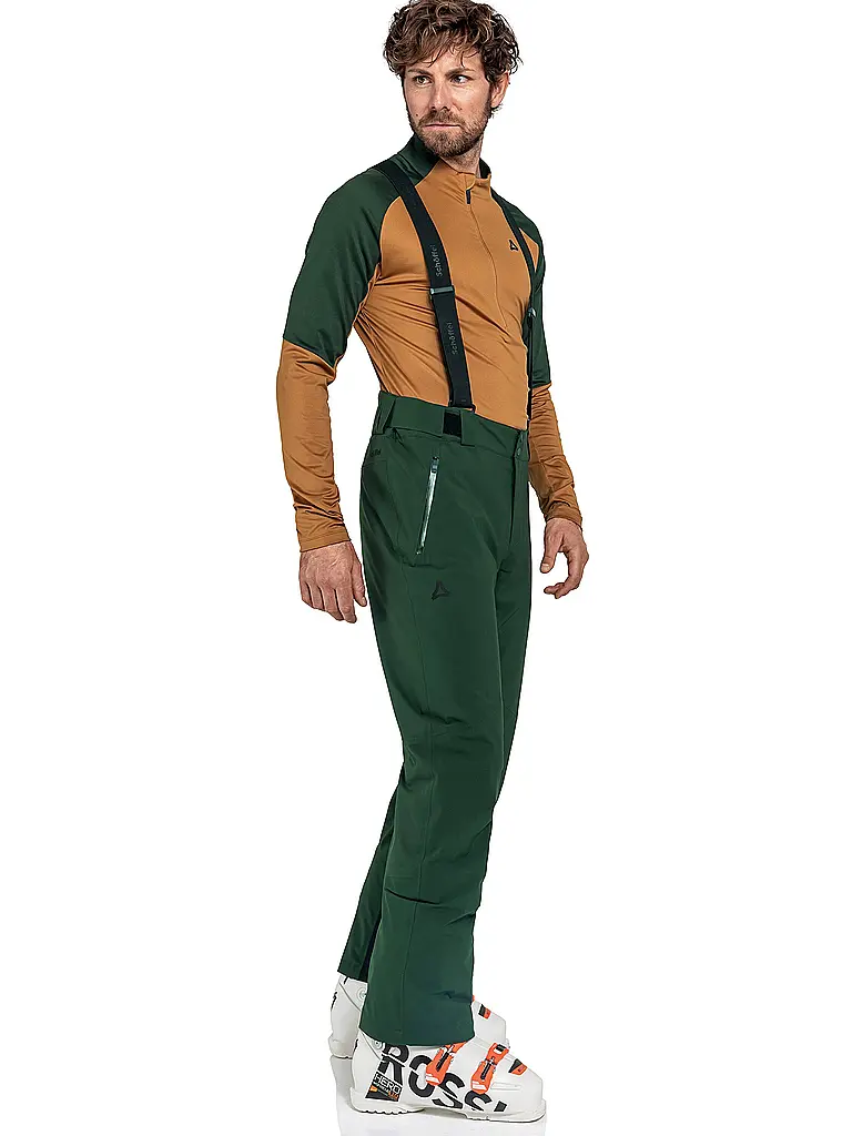 SCHÖFFEL | Pantalon de ski homme Style Pine | Vert foncé