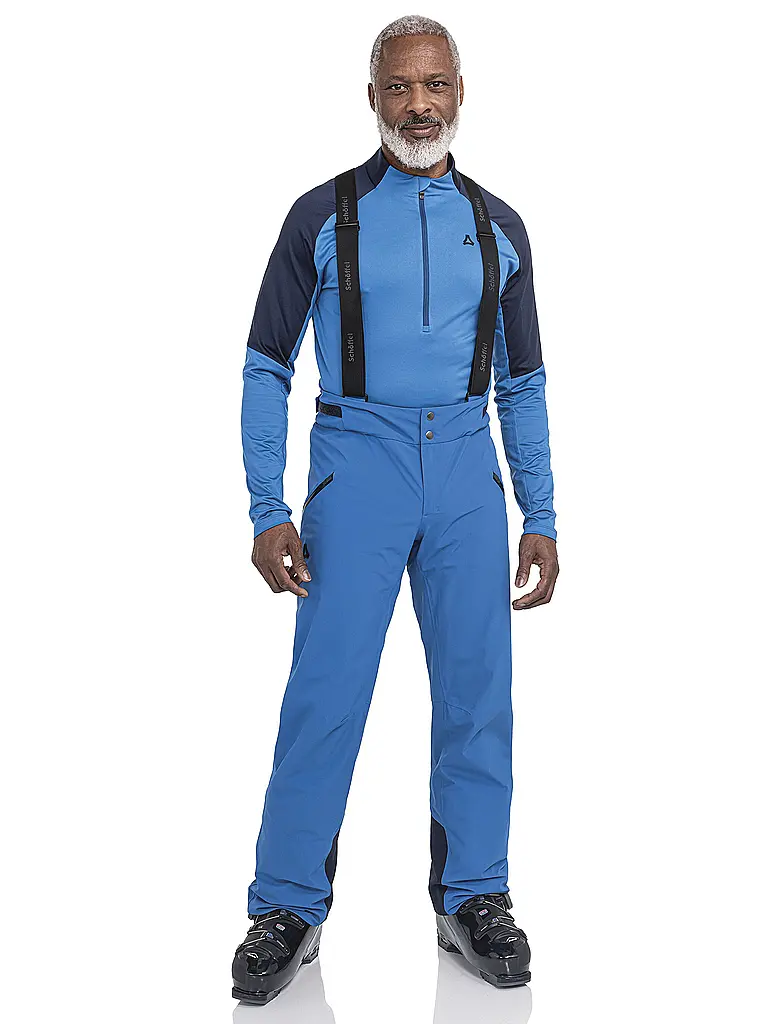 SCHÖFFEL | Pantalon de ski homme Style Pontre | Bleu