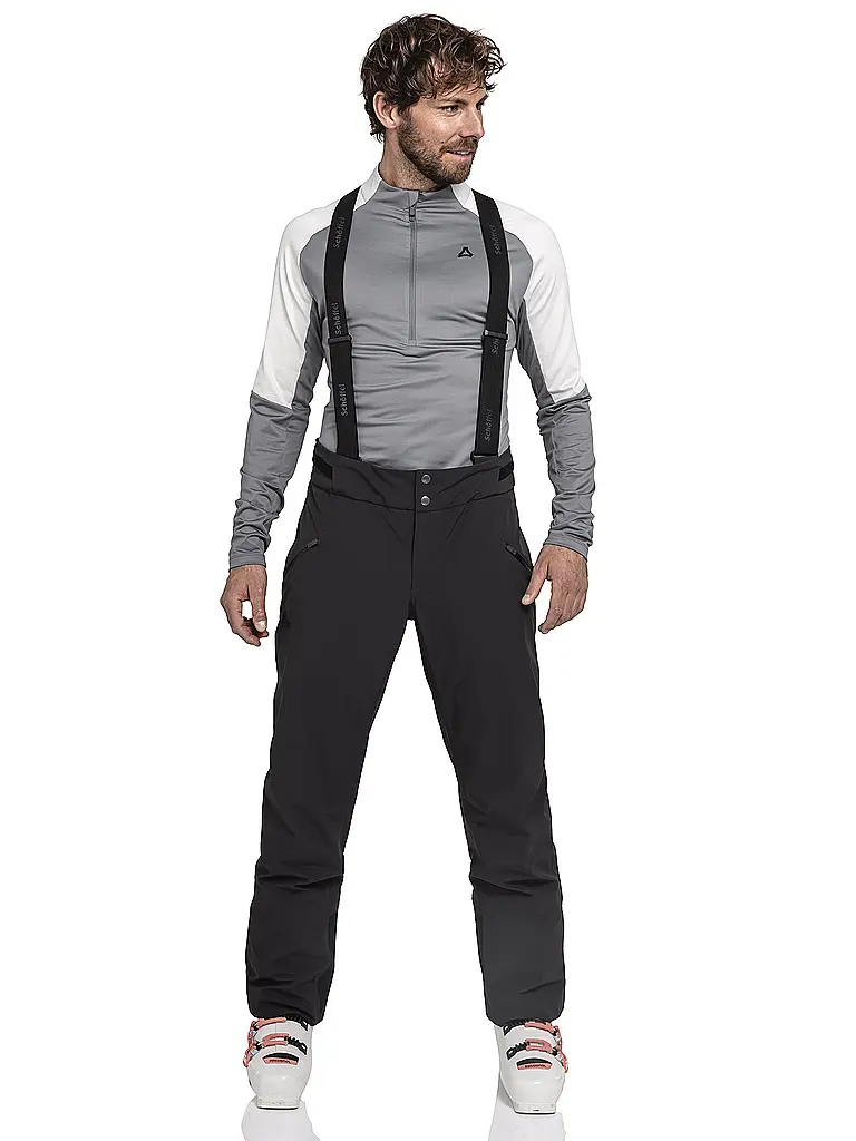 SCHÖFFEL | Pantalon de ski homme Style Pontre | Noir