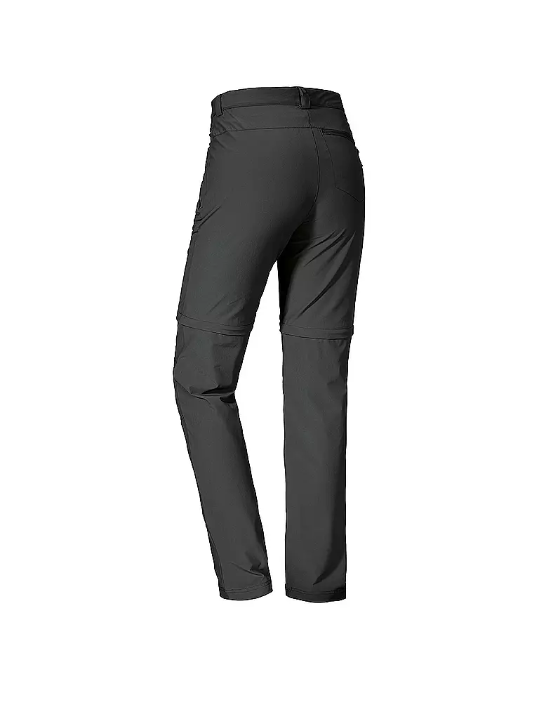 SCHÖFFEL | Pantalon ZipOff Ascona pour femmes | Gris