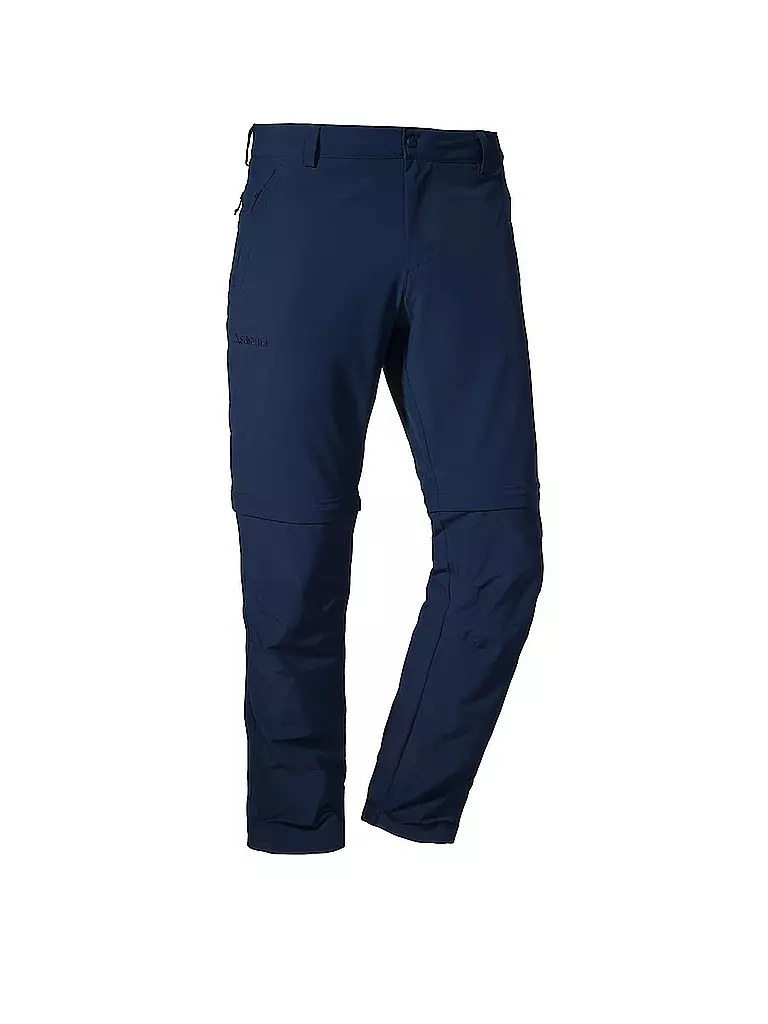 SCHÖFFEL | Pantalon ZipOff Homme Folkstone | Bleu foncé