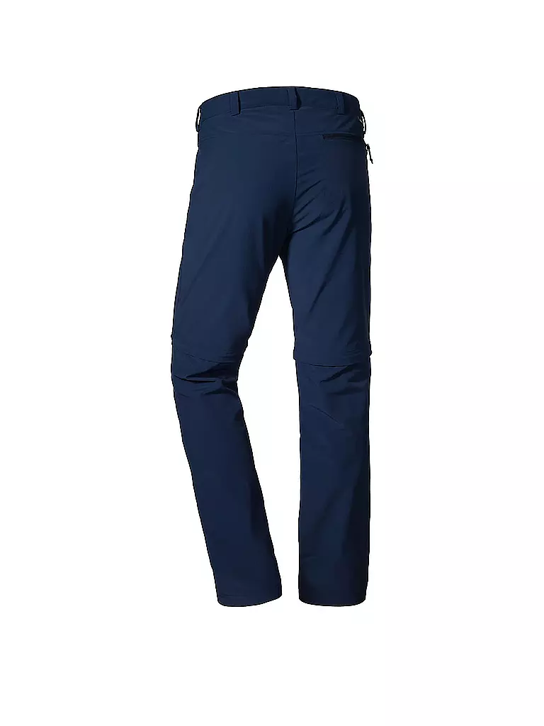 SCHÖFFEL | Pantalon ZipOff Homme Folkstone | Bleu foncé
