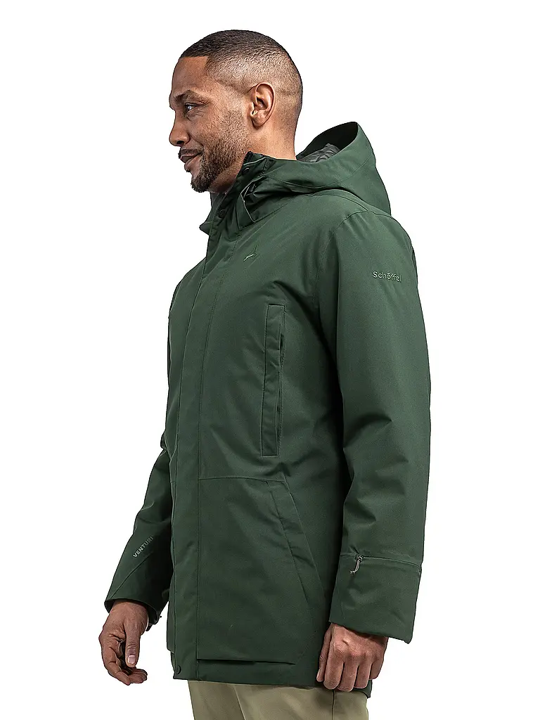 SCHÖFFEL | Parka d'hiver isolé Crivat 2L à capuche pour homme |