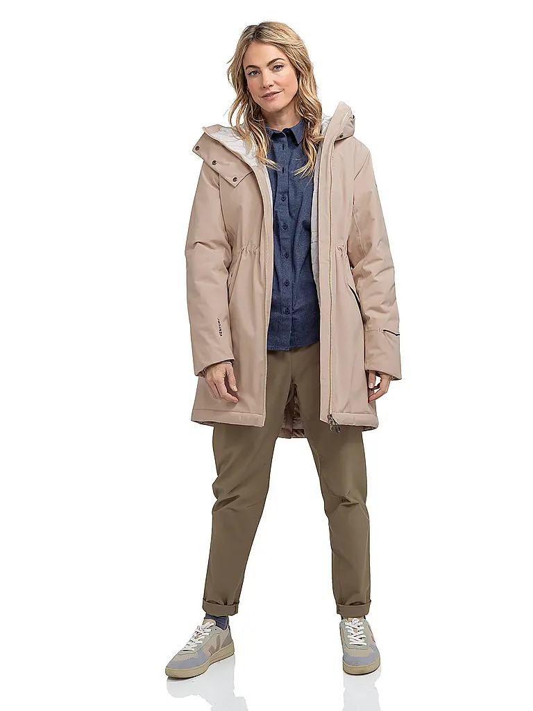 SCHÖFFEL | Parka d'hiver pour femme Crivat 2L à capuche | Rose