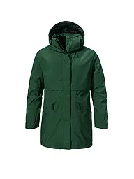 SCHÖFFEL | Parka d'hiver pour femme Malkay à capuche | Vert foncé