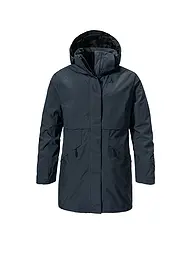 SCHÖFFEL | Parka d'hiver pour femme Malkay à capuche | Bleu foncé
