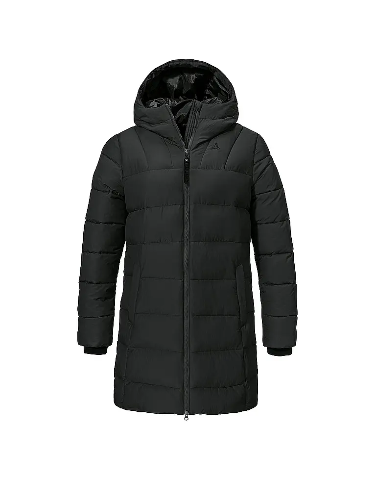 SCHÖFFEL | Parka d'hiver pour femme Style Boslix à capuche | Noir