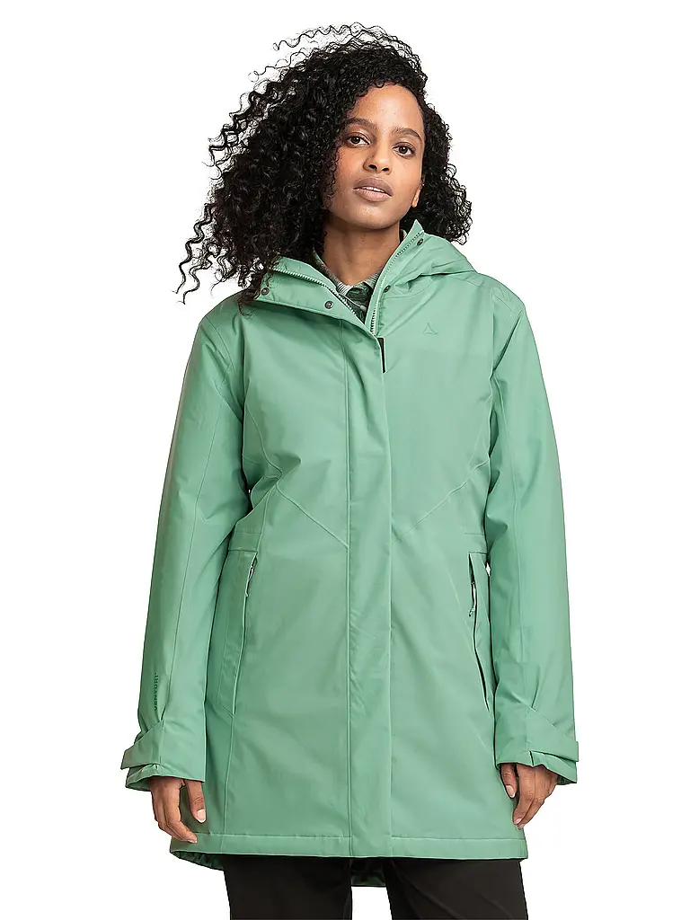 SCHÖFFEL | Parka d'hiver pour femme Style Froda 2L | Vert clair
