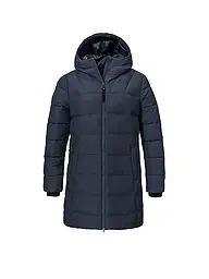 SCHÖFFEL | Parka d'hiver pour femme Style Boslix à capuche | Bleu foncé