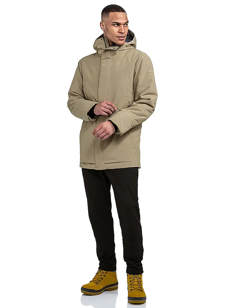 SCHÖFFEL | Parka d'hiver pour homme Crivat 2L à capuche isolé |