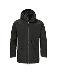 SCHÖFFEL | Parka d'hiver pour homme Malkay à capuche | Noir