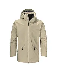 SCHÖFFEL | Parka d'hiver pour homme Malkay à capuche | Camel