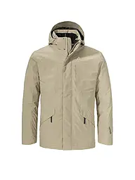 SCHÖFFEL | Parka d'hiver pour homme Style Borkol 3 en 1 à capuche | Camel