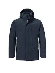 SCHÖFFEL | Parka d'hiver pour homme Style Borkol 3 en 1 à capuche | Bleu foncé