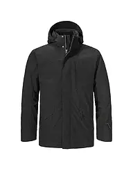 SCHÖFFEL | Parka d'hiver pour homme Style Borkol 3 en 1 à capuche | Noir