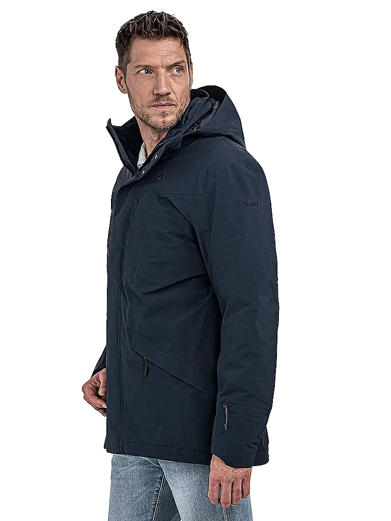 SCHÖFFEL | Parka d'hiver pour homme Style Borkol 3 en 1 à capuche |