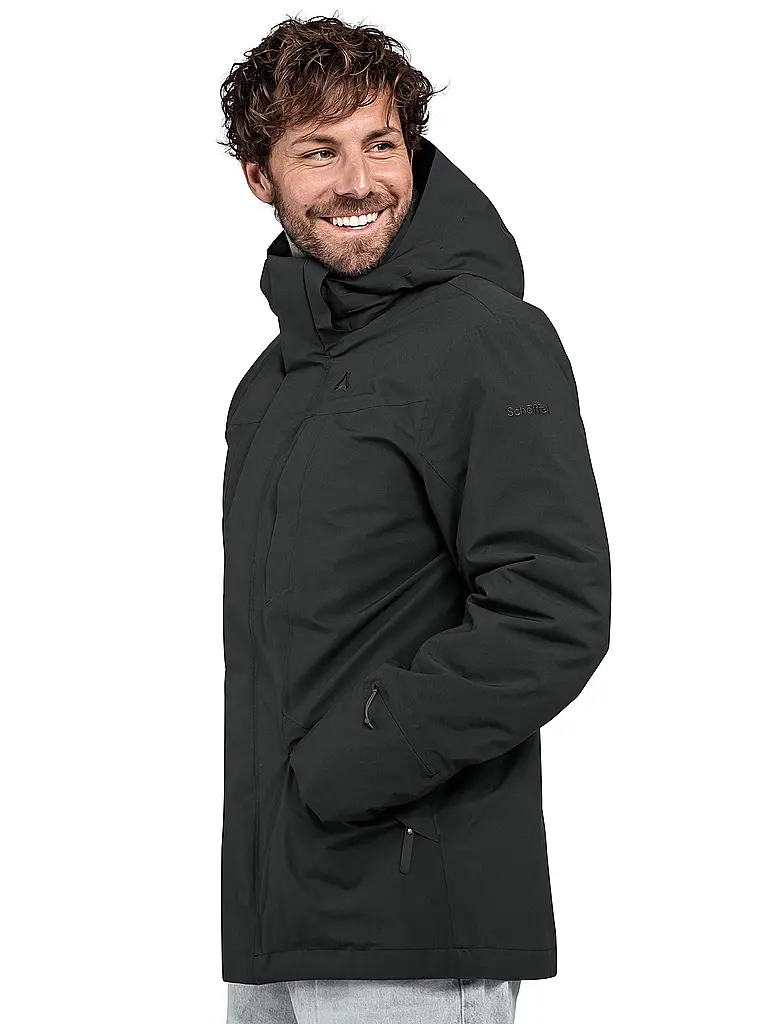SCHÖFFEL | Parka d'hiver pour homme Style Borkol 3 en 1 à capuche |
