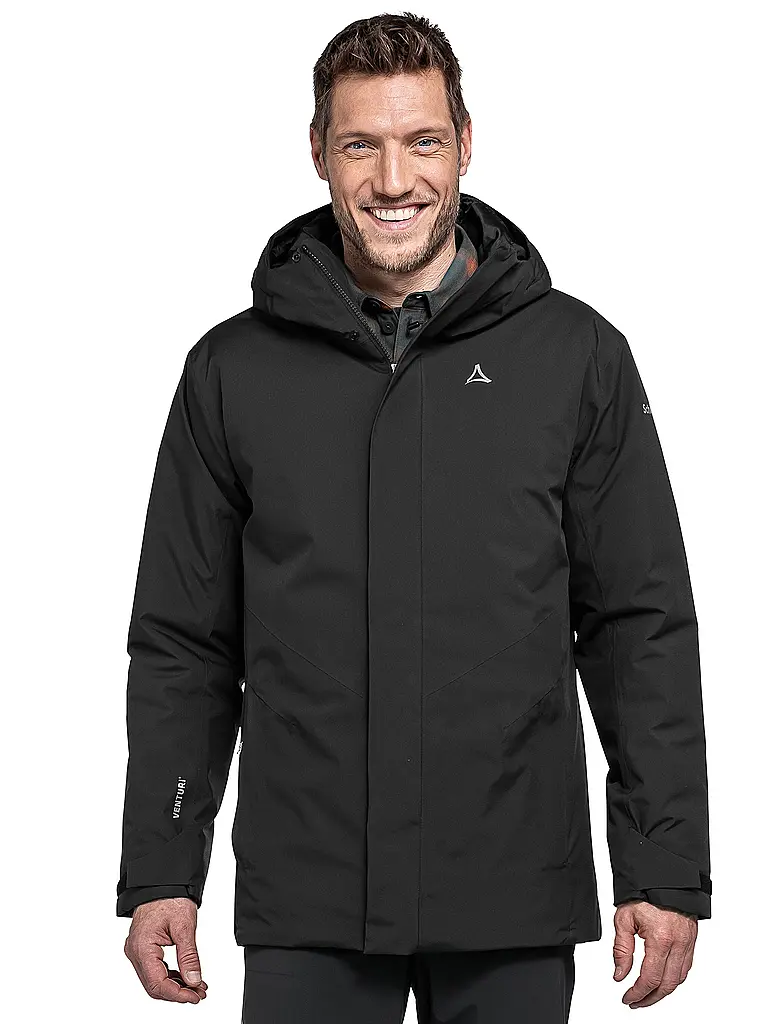 SCHÖFFEL | Parka d'hiver pour homme Style Froda | Noir