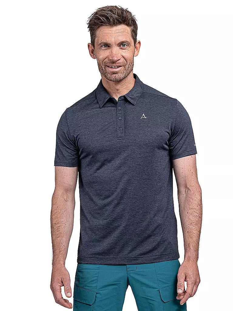 SCHÖFFEL | Polo de sport homme Circ Tauron M | Bleu foncé