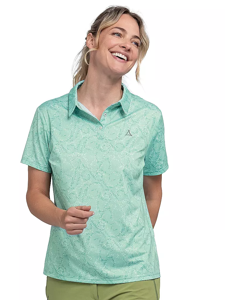 SCHÖFFEL | Polo fonctionnel femme Style Todra | Menthe