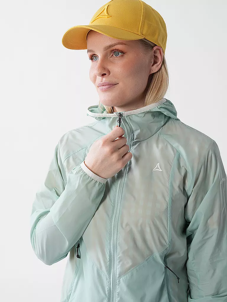 SCHÖFFEL | Produktname: Veste coupe-vent à capuche Wutach pour femmes
Marke: SCHÖFFEL
Farbe: mint
Kategorien: Damen
Tags: Große Größen

Material: Kunstfaser | Menthe