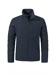SCHÖFFEL | Pull pour homme Style Pontre Fleece | Bleu foncé