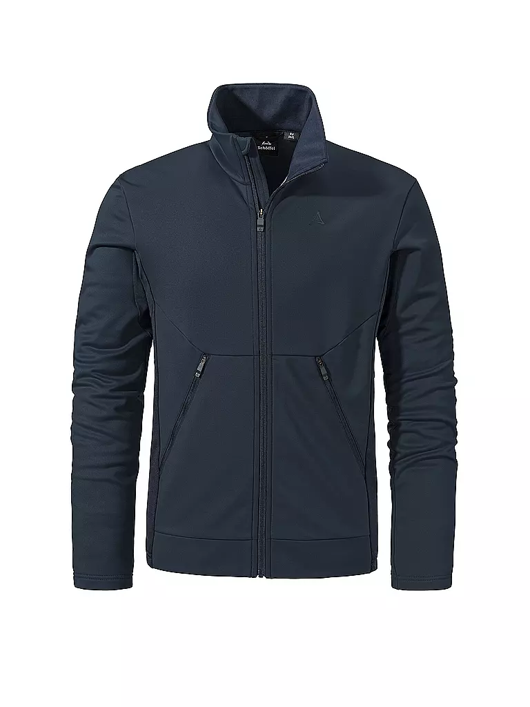 SCHÖFFEL | Pull pour homme Style Pontre Fleece | Bleu foncé