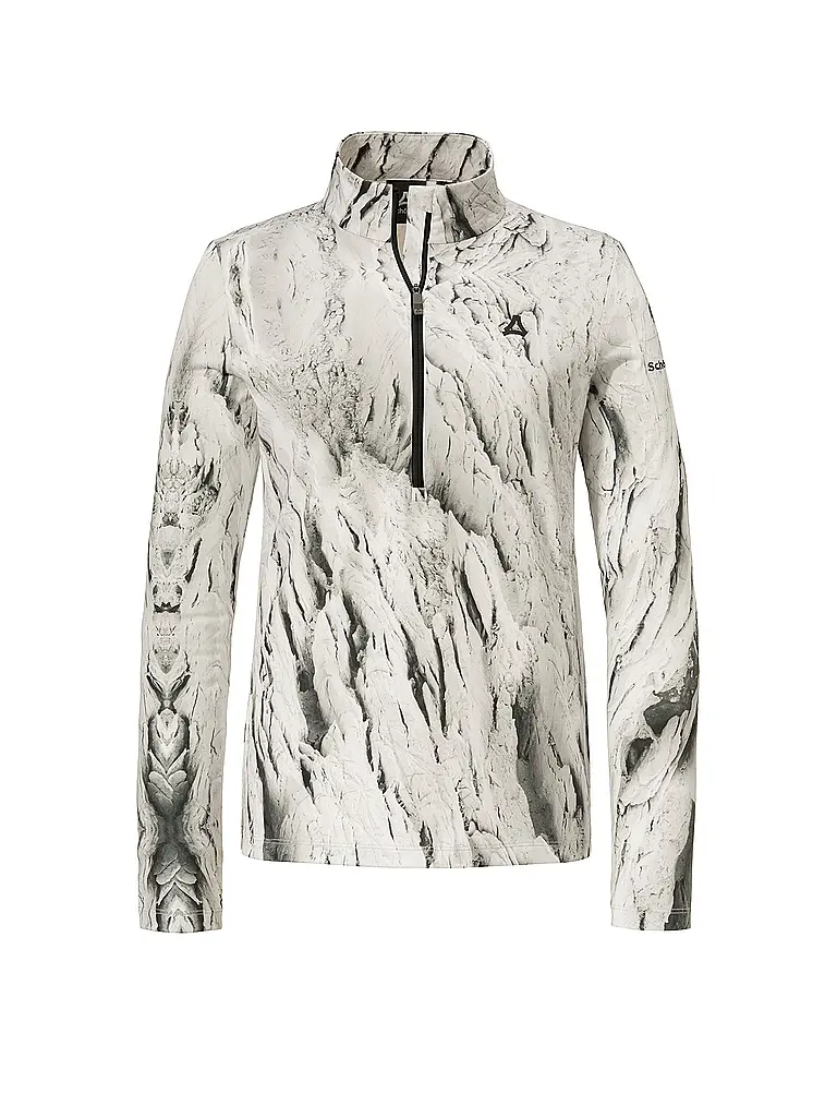 SCHÖFFEL | Sous-pull zippé femme Schöffel x Tom Hegen | Blanc