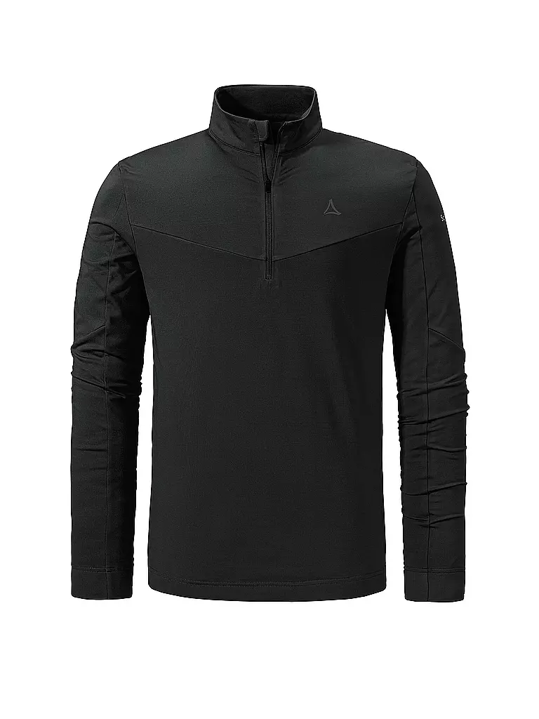 SCHÖFFEL | Sous-pull zippé homme Fiss M | Noir