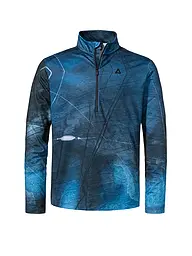 SCHÖFFEL | Sous-pull zippé homme Schöffel x Tom Hegen | Bleu foncé