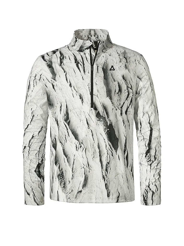 SCHÖFFEL | Sous-pull zippé homme Schöffel x Tom Hegen | Blanc