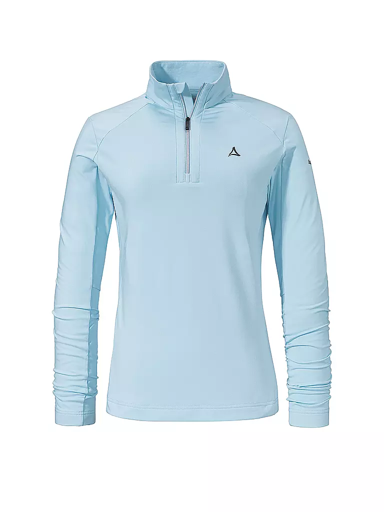 SCHÖFFEL | Sous-pull zippé pour femme Fiss L | Bleu clair
