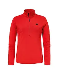 SCHÖFFEL | Sous-pull zippé pour femme Style Pin | Rouge