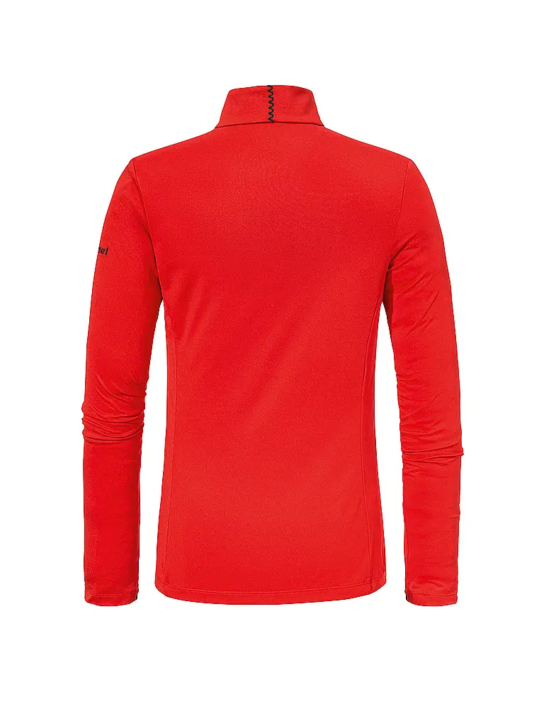 SCHÖFFEL | Sous-pull zippé pour femme Style Pine | Rouge
