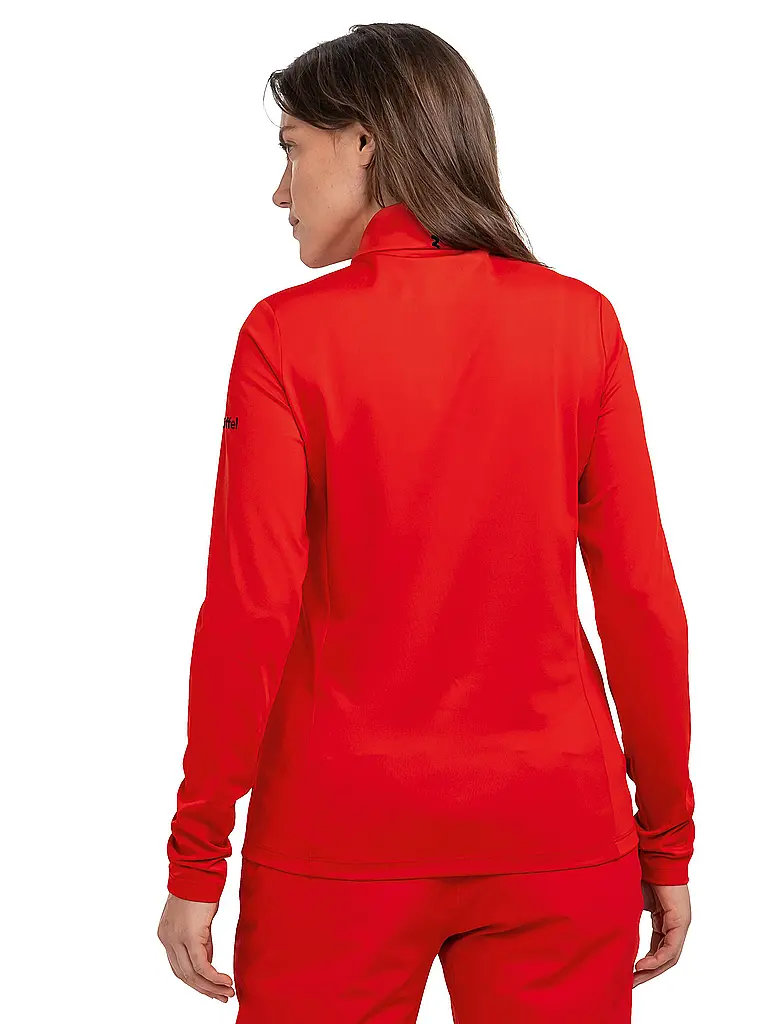 SCHÖFFEL | Sous-pull zippé pour femme Style Pine | Rouge