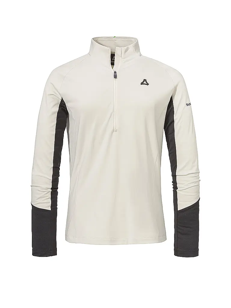 SCHÖFFEL | Sous-pull zippé pour femme Style Safoon | Crème