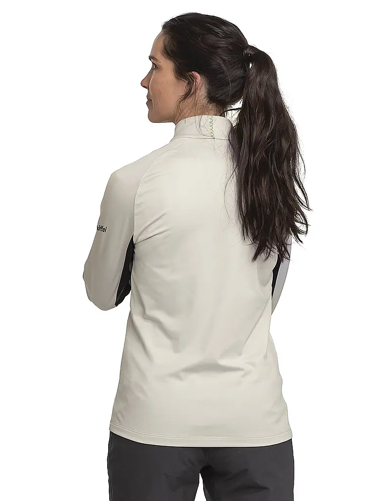 SCHÖFFEL | Sous-pull zippé pour femme Style Safoon | Crème