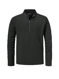 SCHÖFFEL | Sous-pull zippé pour homme Style Canyfer | Noir