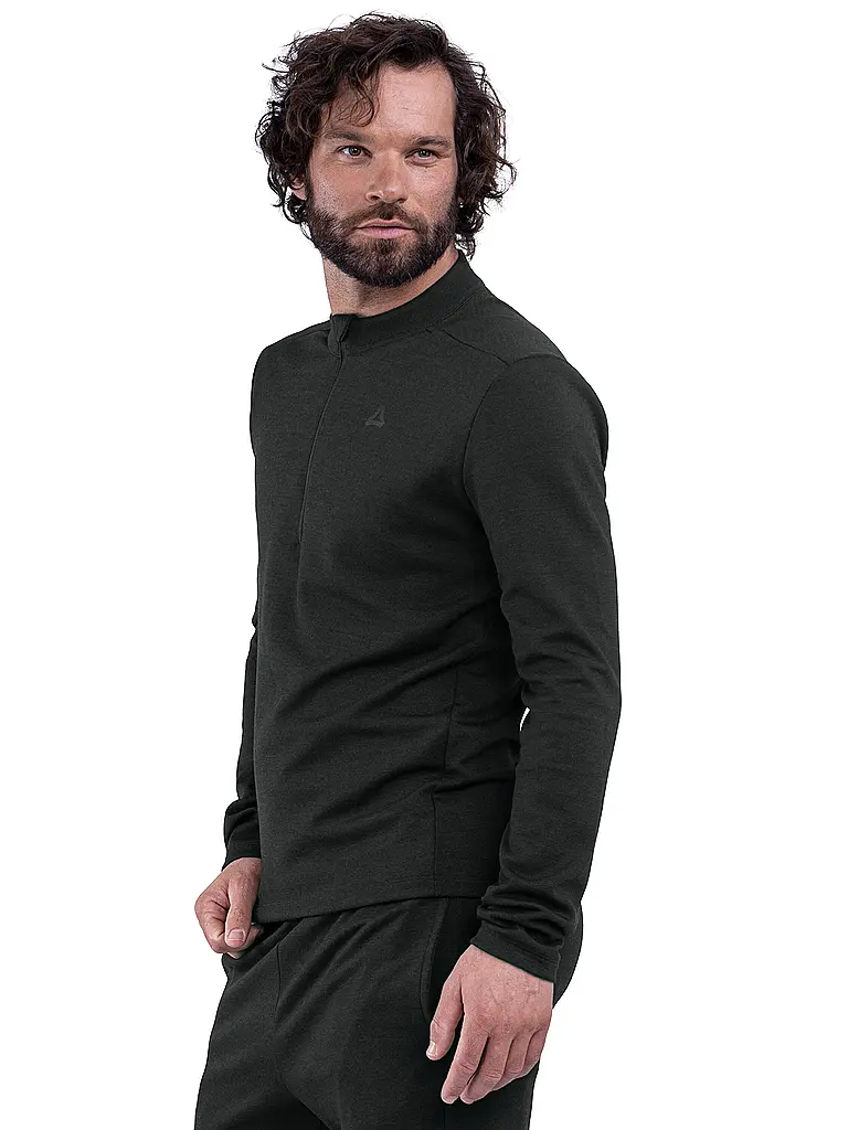 SCHÖFFEL | Sous-pull zippé pour homme Style Canyfer |