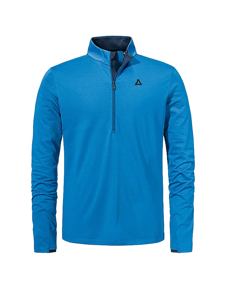 SCHÖFFEL | Sous-pull zippé pour homme Style Pine | Bleu