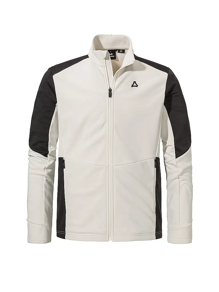 SCHÖFFEL | Sous-pull zippé pour homme Style Pontre Fleece | Blanc