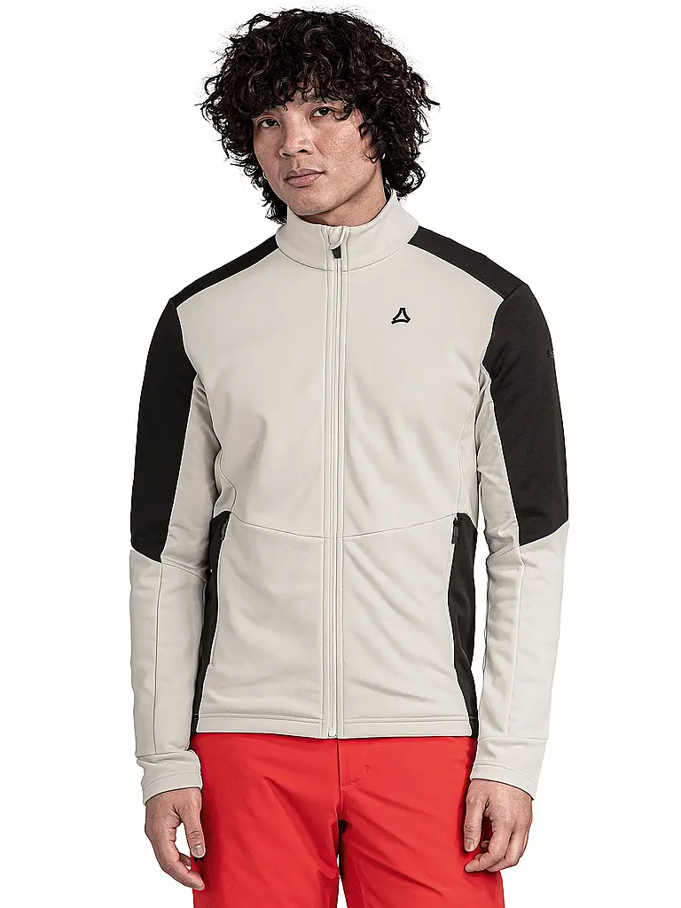 SCHÖFFEL | Sous-pull zippé pour homme Style Pontre Fleece | Blanc